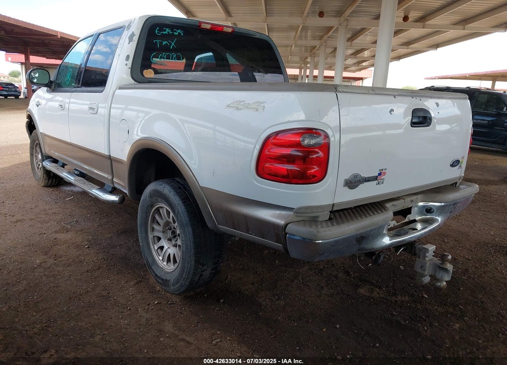 2003 FORD F-150 LARIAT/XLT VIN: 1FTRW08L63KC09787