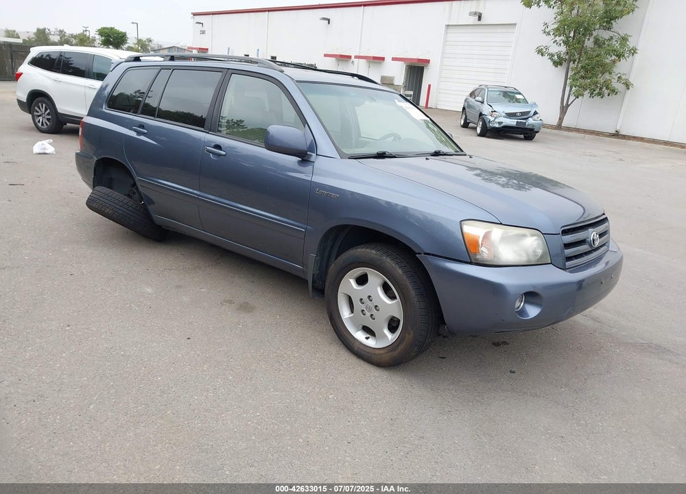 2005 TOYOTA HIGHLANDER LIMITED V6 VIN: JTEDP21A250050076