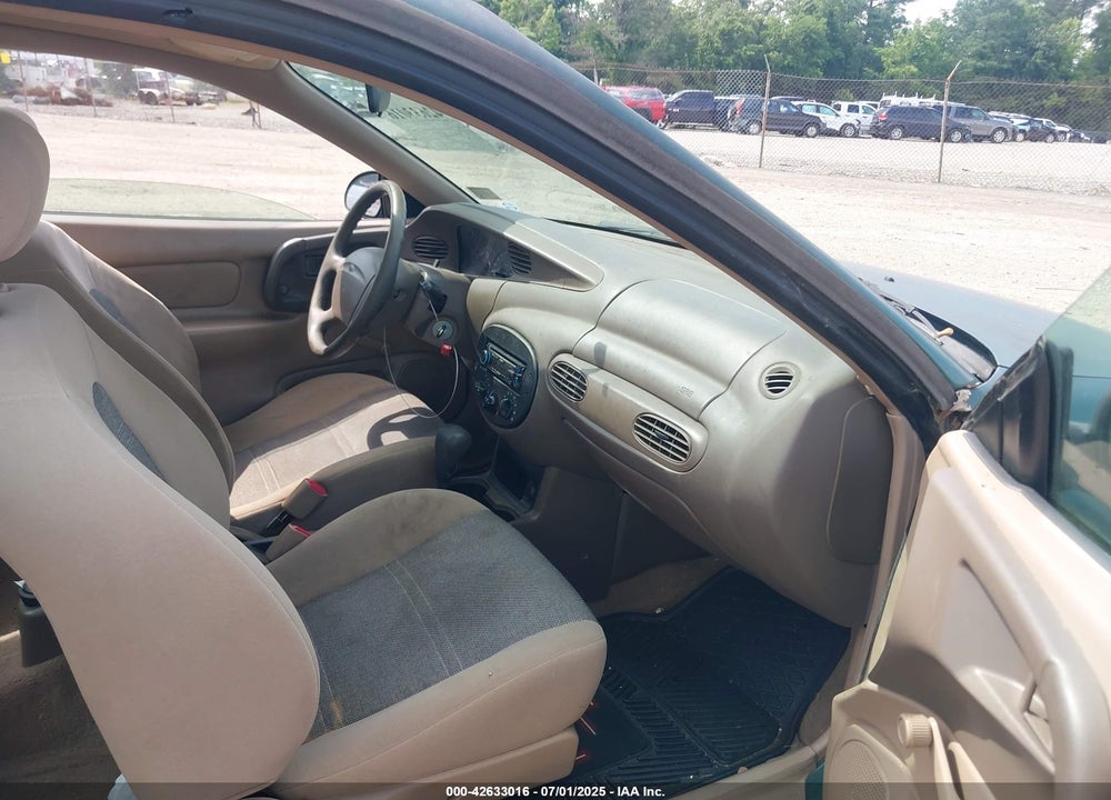 2000 FORD ESCORT ZX2 VIN: 3FAKP1130YR134561