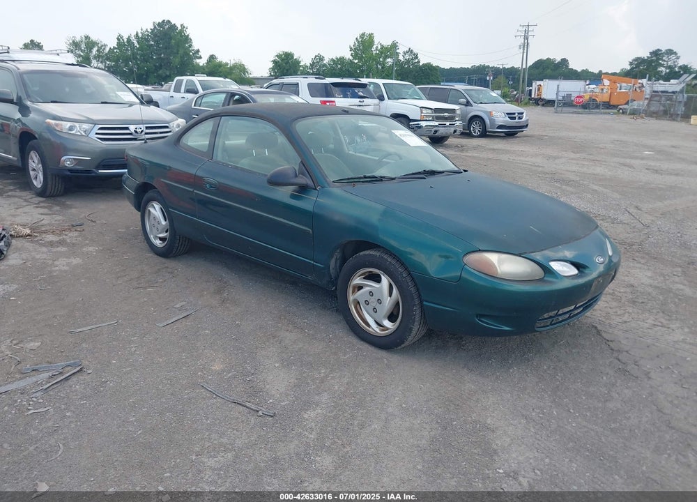 2000 FORD ESCORT ZX2 VIN: 3FAKP1130YR134561