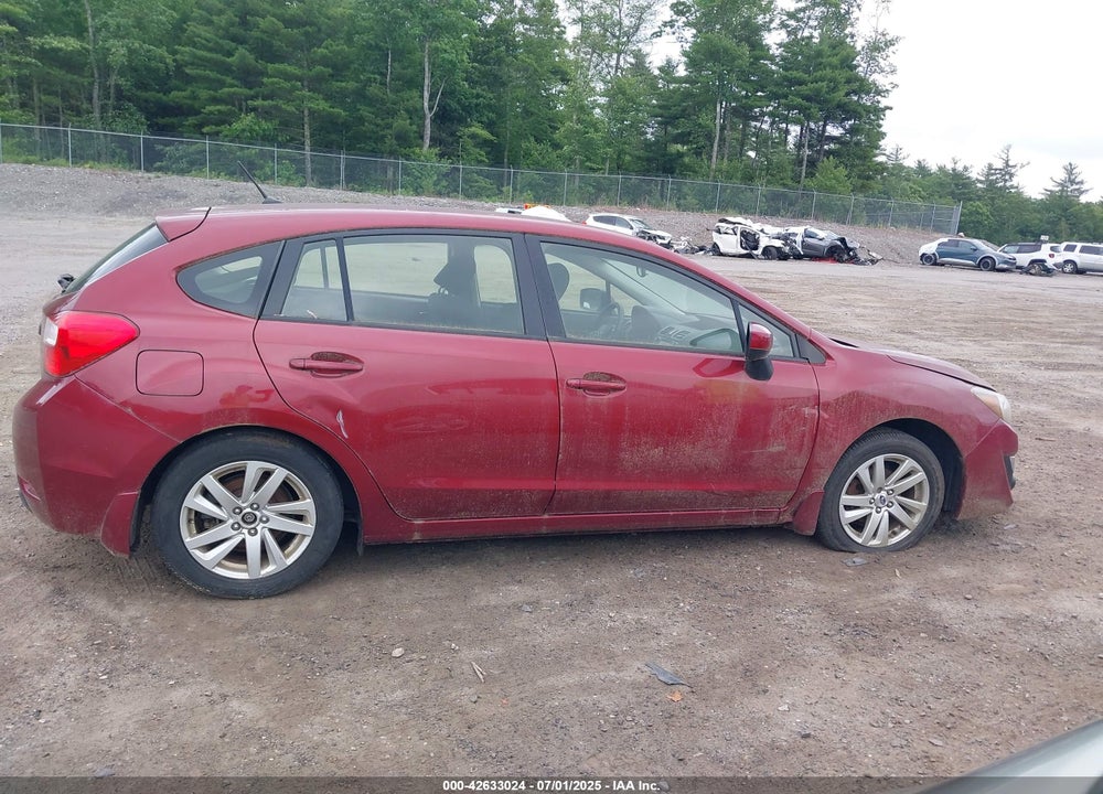 2016 SUBARU IMPREZA VIN: JF1GPAB69G8261730
