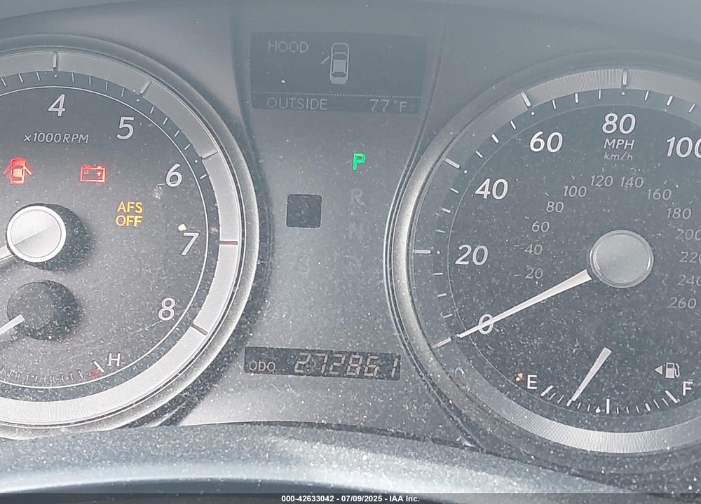 2008 LEXUS ES 350 VIN: JTHBJ46G582220282