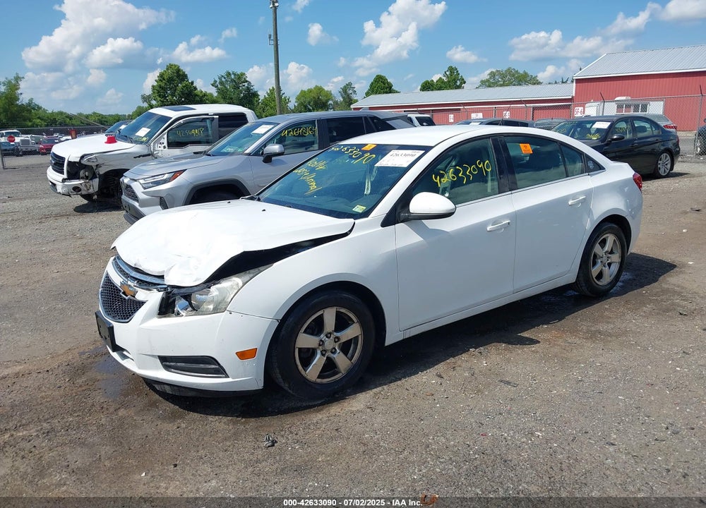 2011 CHEVROLET CRUZE VIN: 1G1PE5S98B7258858
