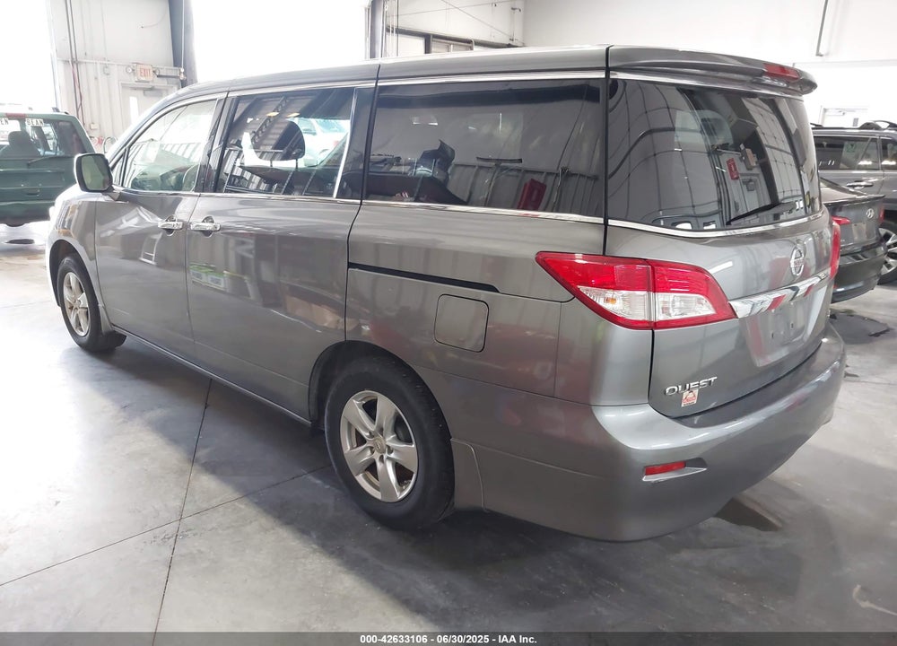2014 NISSAN QUEST VIN: JN8AE2KP7E9107999