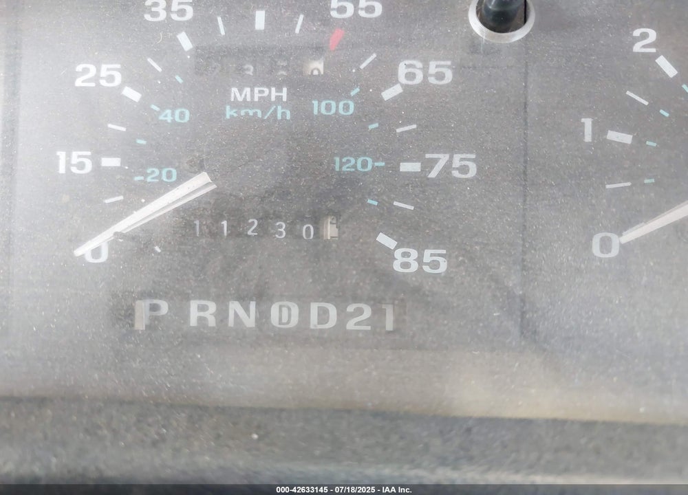 1993 FORD EXPLORER VIN: 1FMDU32X0PUA34844