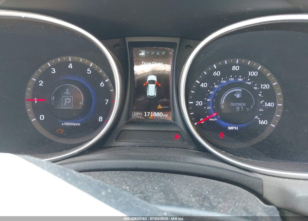 2014 HYUNDAI SANTA FE SPORT VIN: 5XYZUDLA2EG226386