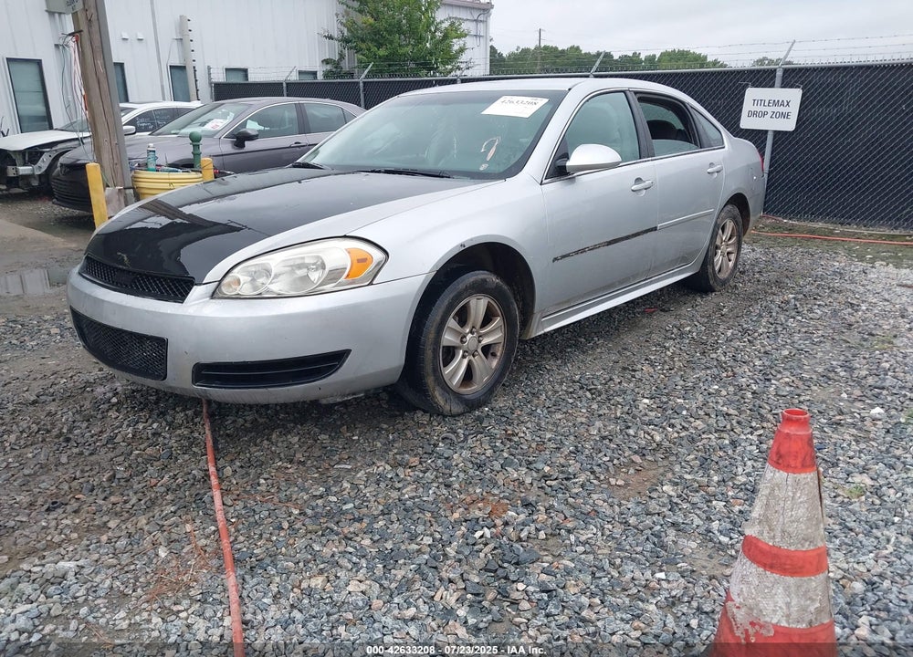 2012 CHEVROLET IMPALA VIN: 2G1WF5E35C1267838