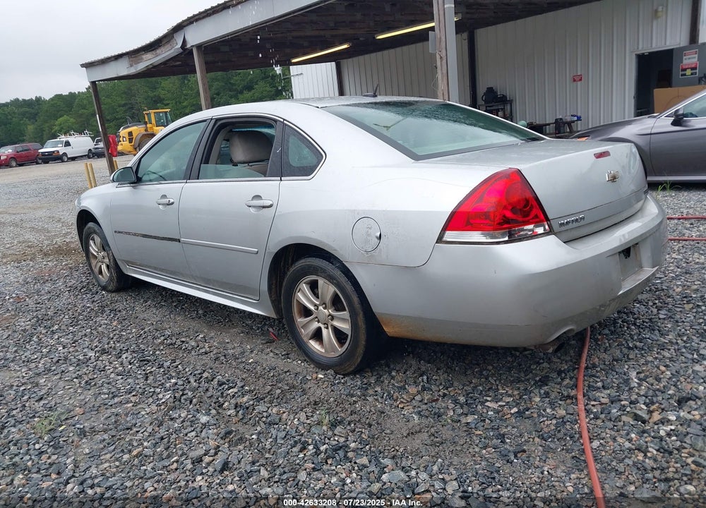 2012 CHEVROLET IMPALA VIN: 2G1WF5E35C1267838