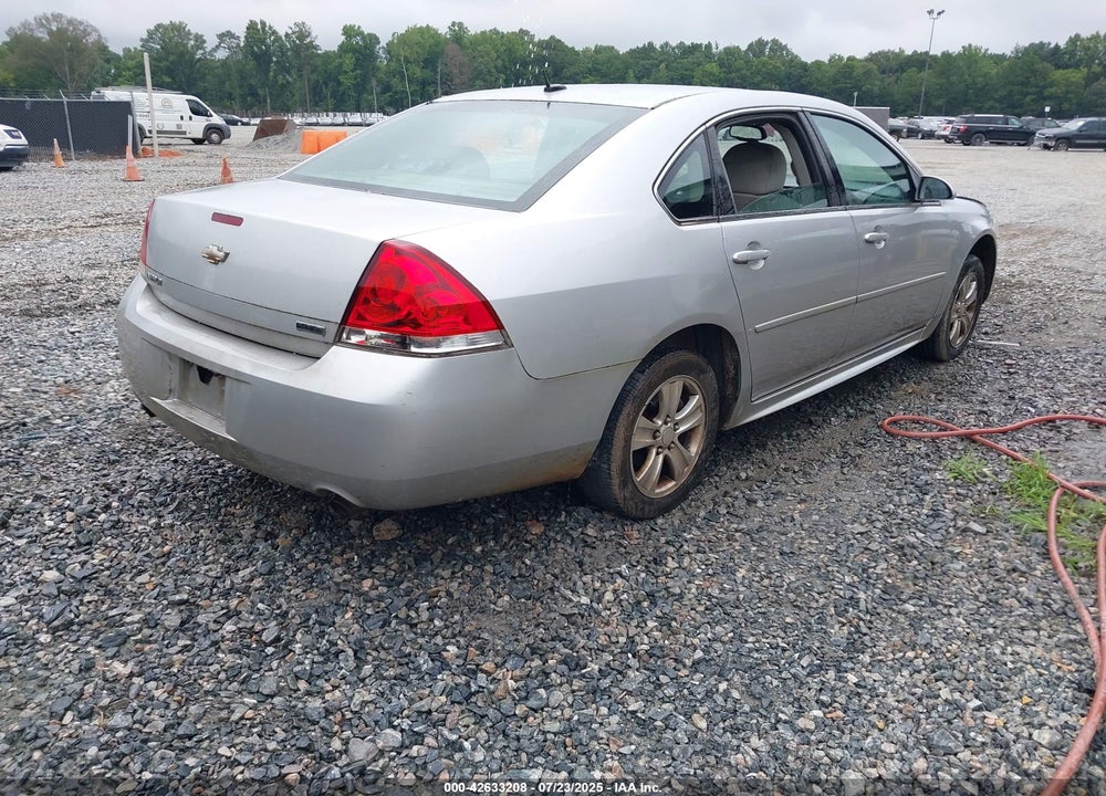2012 CHEVROLET IMPALA VIN: 2G1WF5E35C1267838