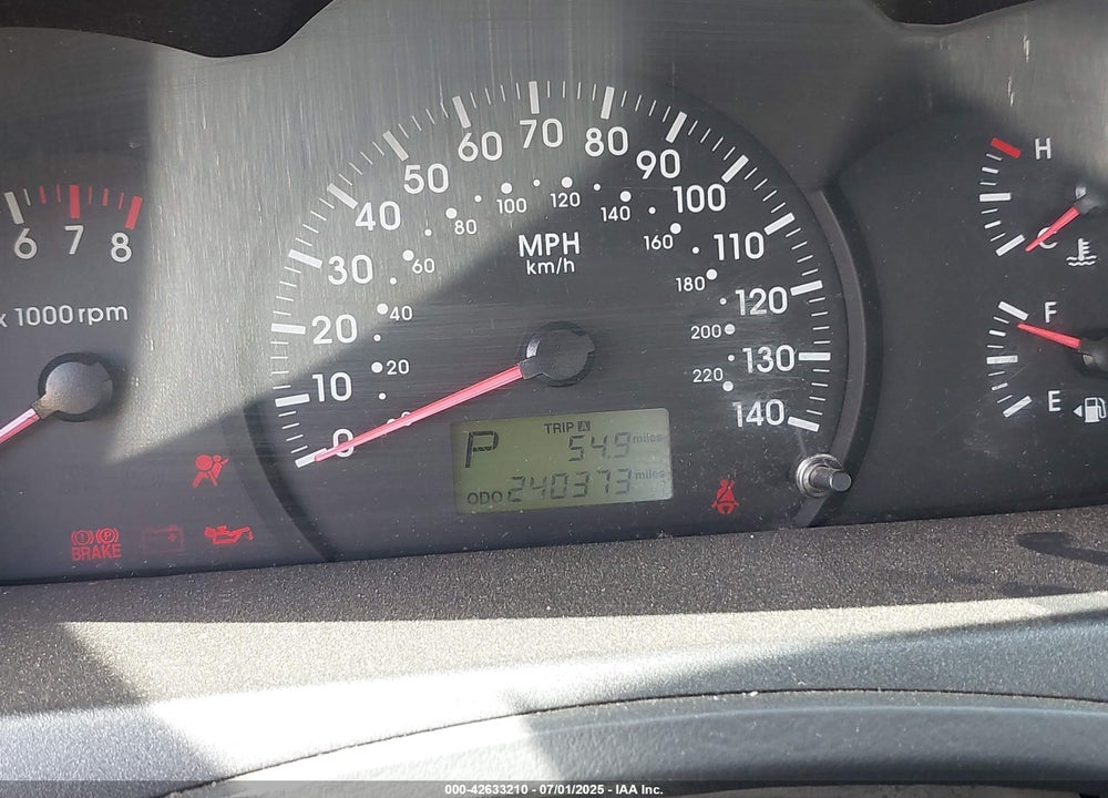 2005 KIA SPECTRA EX/LX/SX VIN: KNAFE121155124969