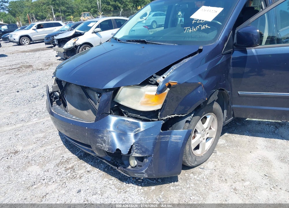 2008 DODGE GRAND CARAVAN SXT VIN: 2D8HN54P78R845231