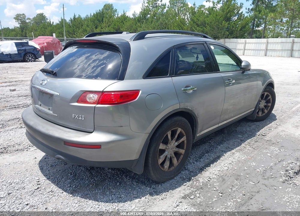 2008 INFINITI FX35 VIN: JNRAS08U28X103557