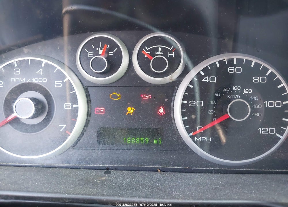2007 FORD FUSION VIN: 3FAHP07Z67R273835