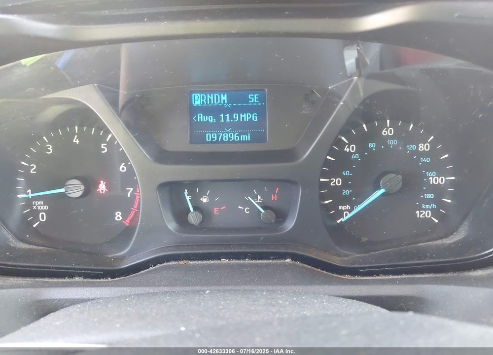 2019 FORD TRANSIT-350 CAB VIN: 1FDBF8ZM8KKA38509