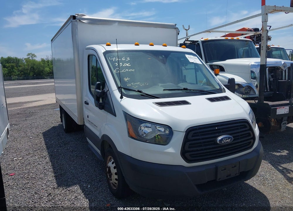 2019 FORD TRANSIT-350 CAB VIN: 1FDBF8ZM8KKA38509