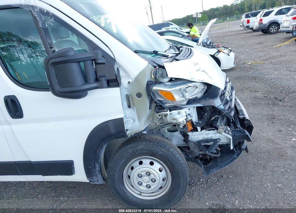 2023 RAM PROMASTER 2500 HIGH ROOF 159 WB VIN: 3C6LRVDGXPE589977