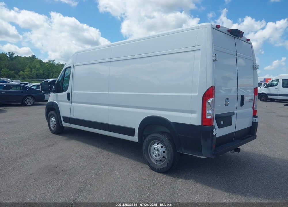 2023 RAM PROMASTER 2500 HIGH ROOF 159 WB VIN: 3C6LRVDGXPE589977