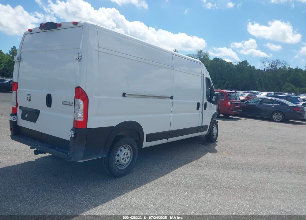 2023 RAM PROMASTER 2500 HIGH ROOF 159 WB VIN: 3C6LRVDGXPE589977