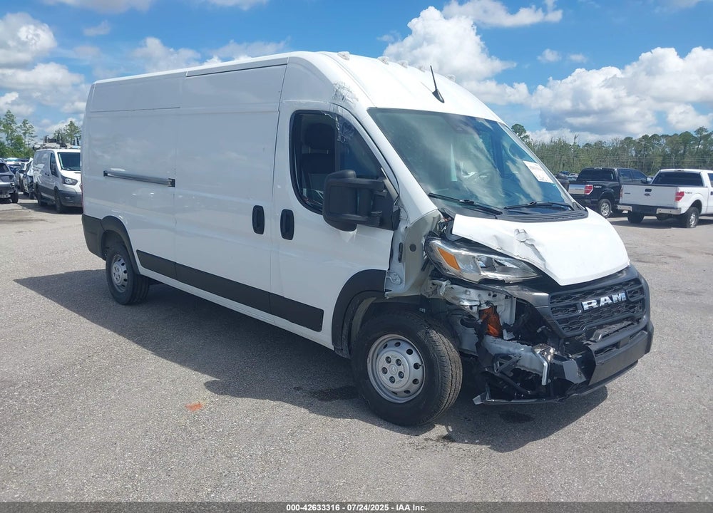 2023 RAM PROMASTER 2500 HIGH ROOF 159 WB VIN: 3C6LRVDGXPE589977