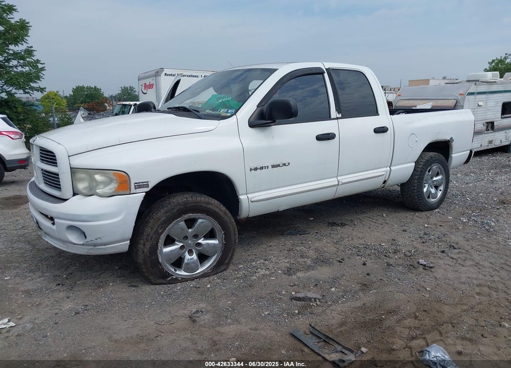 2005 DODGE RAM 1500 SLT/LARAMIE VIN: 1D7HU18DX5S142782
