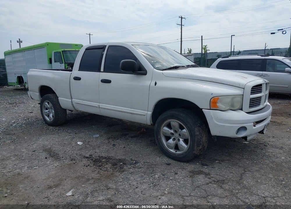 2005 DODGE RAM 1500 SLT/LARAMIE VIN: 1D7HU18DX5S142782