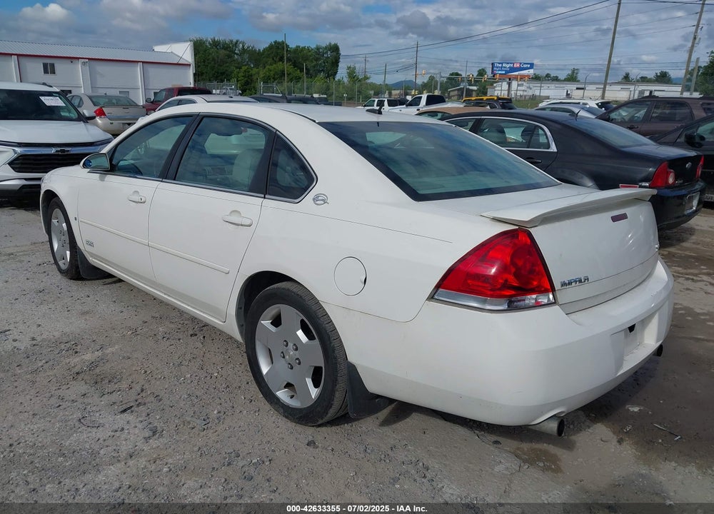 2008 CHEVROLET IMPALA  SS VIN: 2G1WD58C889178498