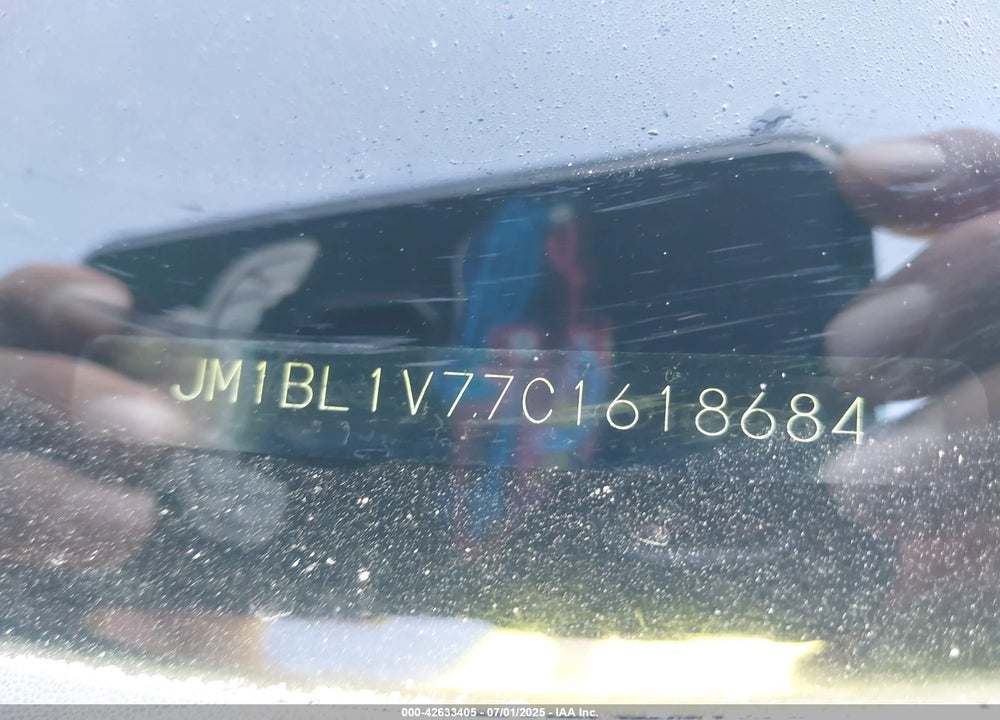 2012 MAZDA MAZDA3 VIN: JM1BL1V77C1618684