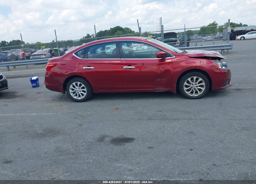 2018 NISSAN SENTRA SV VIN: 3N1AB7AP7JY295689