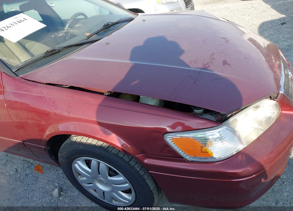 2000 TOYOTA CAMRY VIN: 4T1BG22K0YU665107