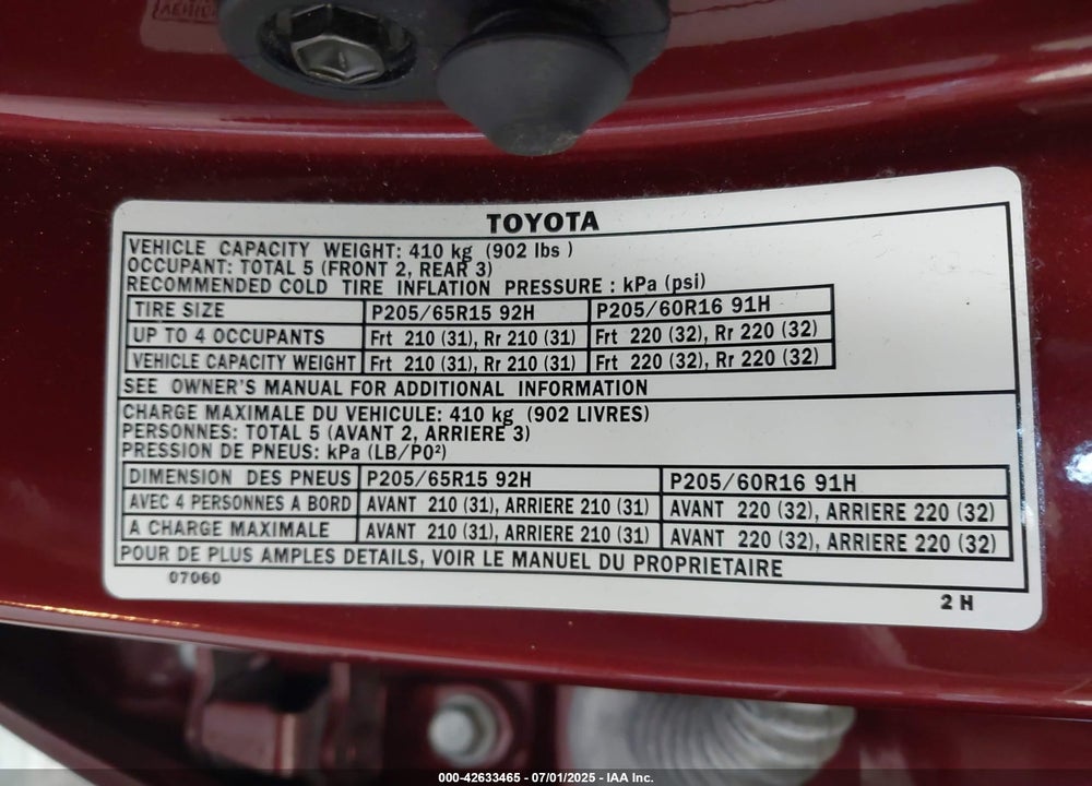 2001 TOYOTA AVALON XLS VIN: 4T1BF28B31U156693