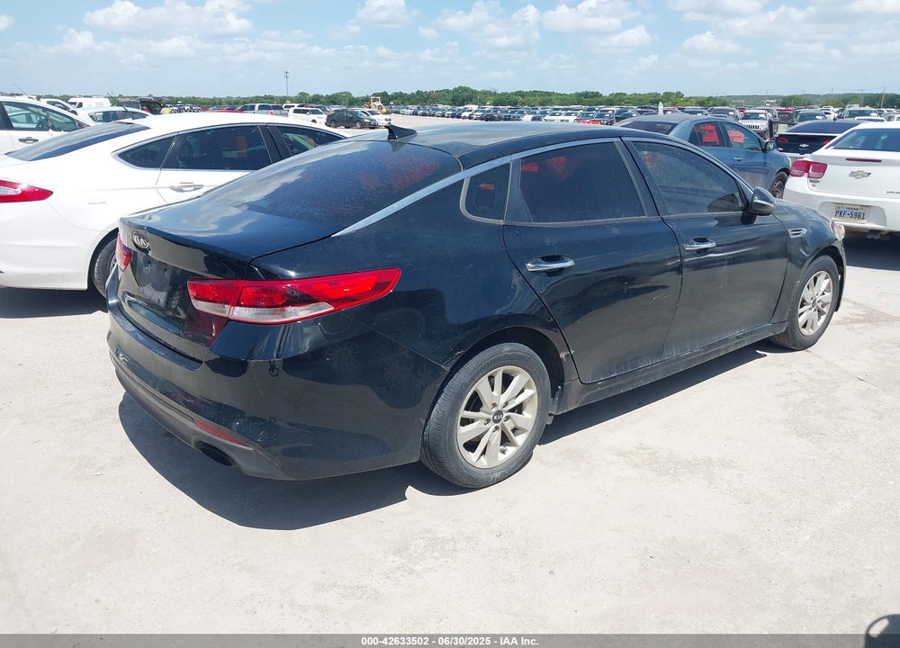 2016 KIA OPTIMA VIN: 5XXGT4L34GG084495