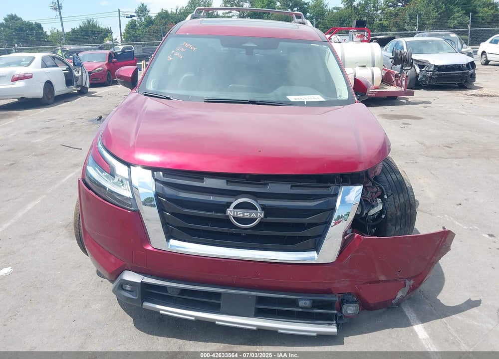 2022 NISSAN PATHFINDER SL 2WD VIN: 5N1DR3CB8NC226701