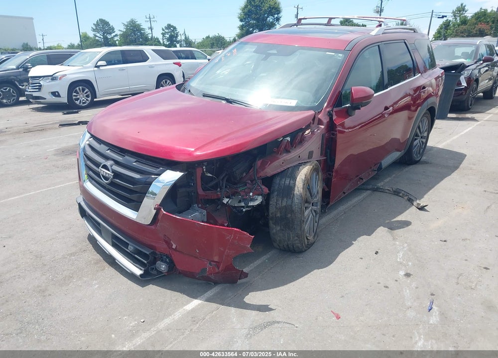 2022 NISSAN PATHFINDER SL 2WD VIN: 5N1DR3CB8NC226701