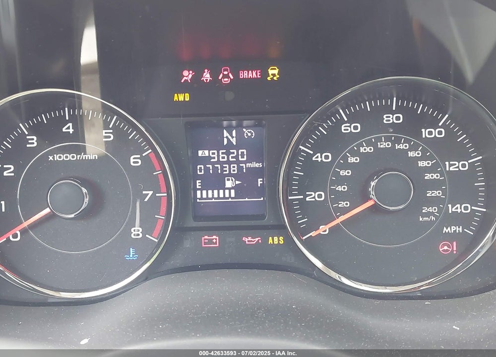 2014 SUBARU FORESTER 2.5I TOURING VIN: JF2SJAMC4EH550800