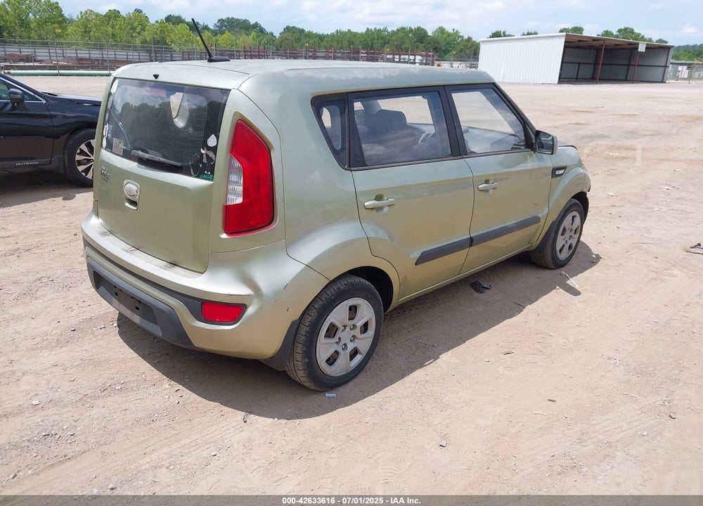 2013 KIA SOUL VIN: KNDJT2A56D7579297