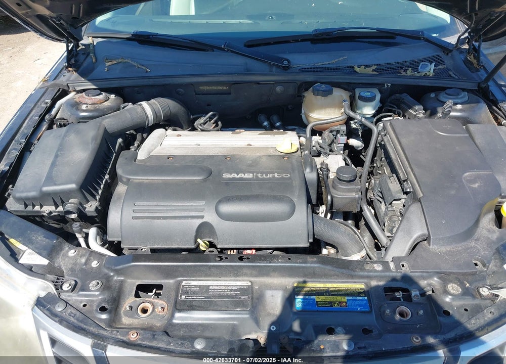 2008 SAAB 9-3 2.0T VIN: YS3FB49Y581106124