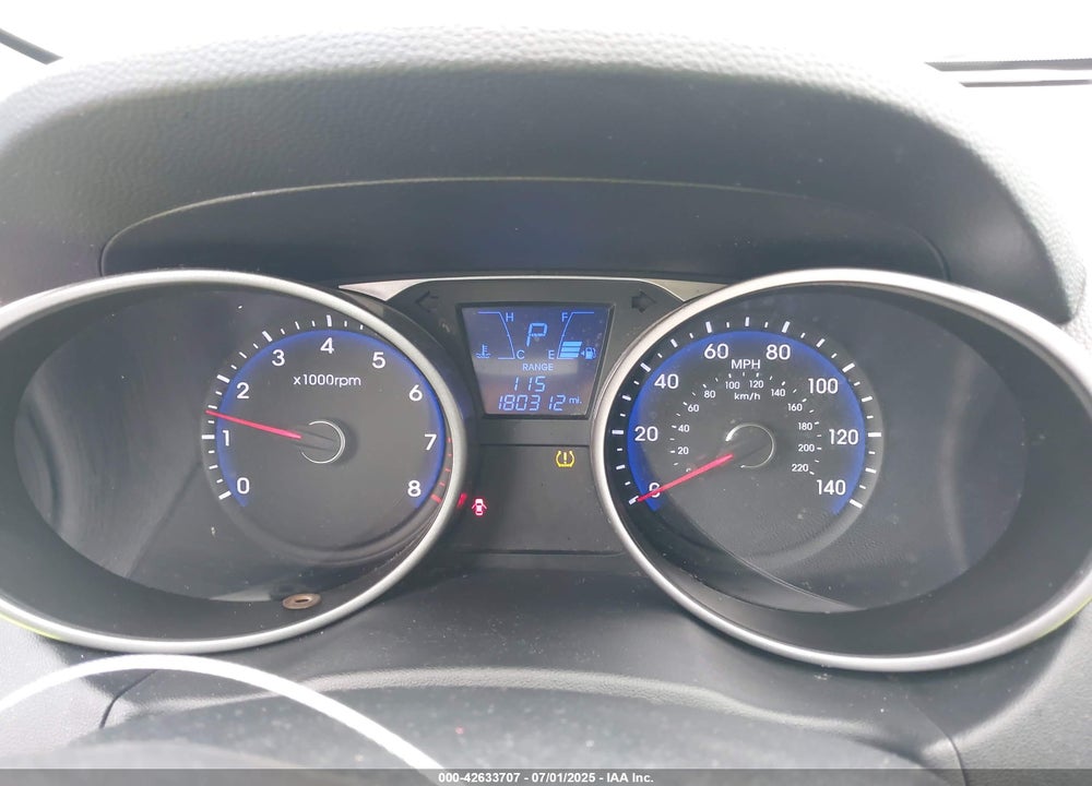2013 HYUNDAI TUCSON VIN: KM8JUCAC9DU689999