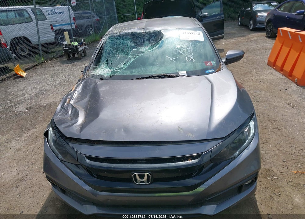 2019 HONDA CIVIC SEDAN VIN: 19XFC2F83KE029254