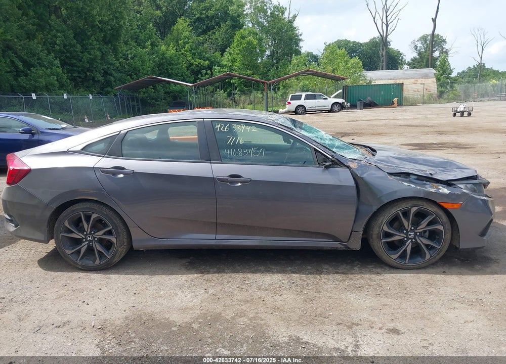 2019 HONDA CIVIC SEDAN VIN: 19XFC2F83KE029254