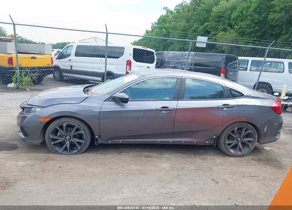 2019 HONDA CIVIC SEDAN VIN: 19XFC2F83KE029254