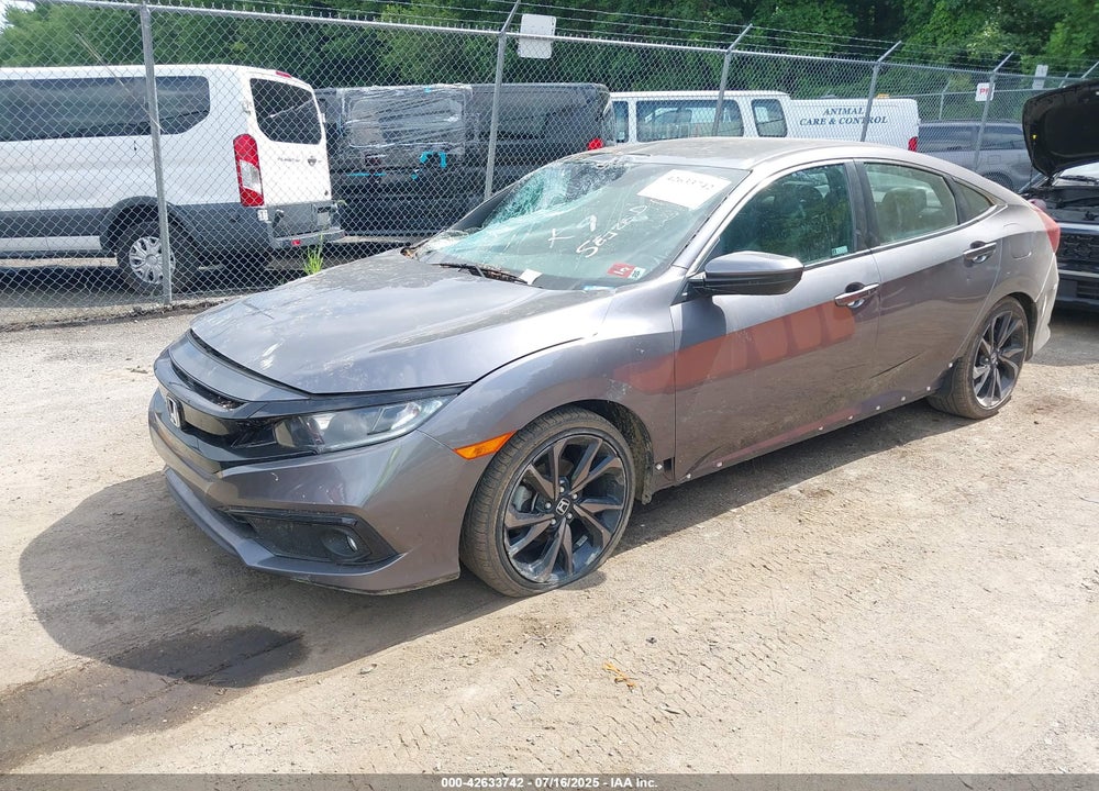 2019 HONDA CIVIC SEDAN VIN: 19XFC2F83KE029254