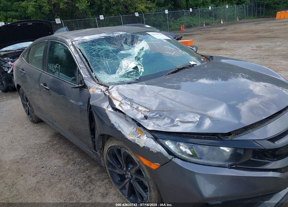 2019 HONDA CIVIC SEDAN VIN: 19XFC2F83KE029254