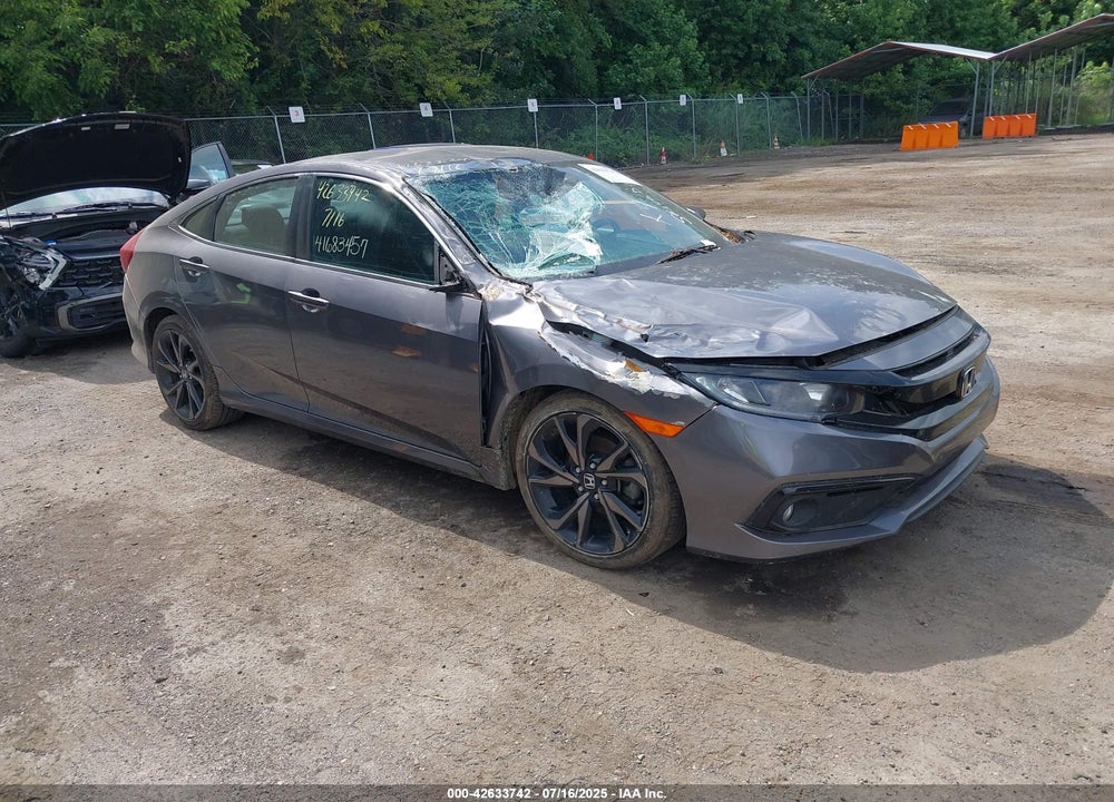 2019 HONDA CIVIC SEDAN VIN: 19XFC2F83KE029254