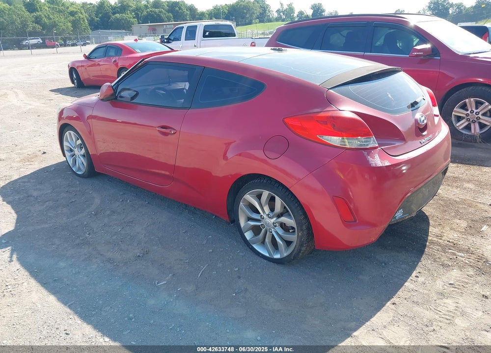 2012 HYUNDAI VELOSTER VIN: KMHTC6AD3CU032989
