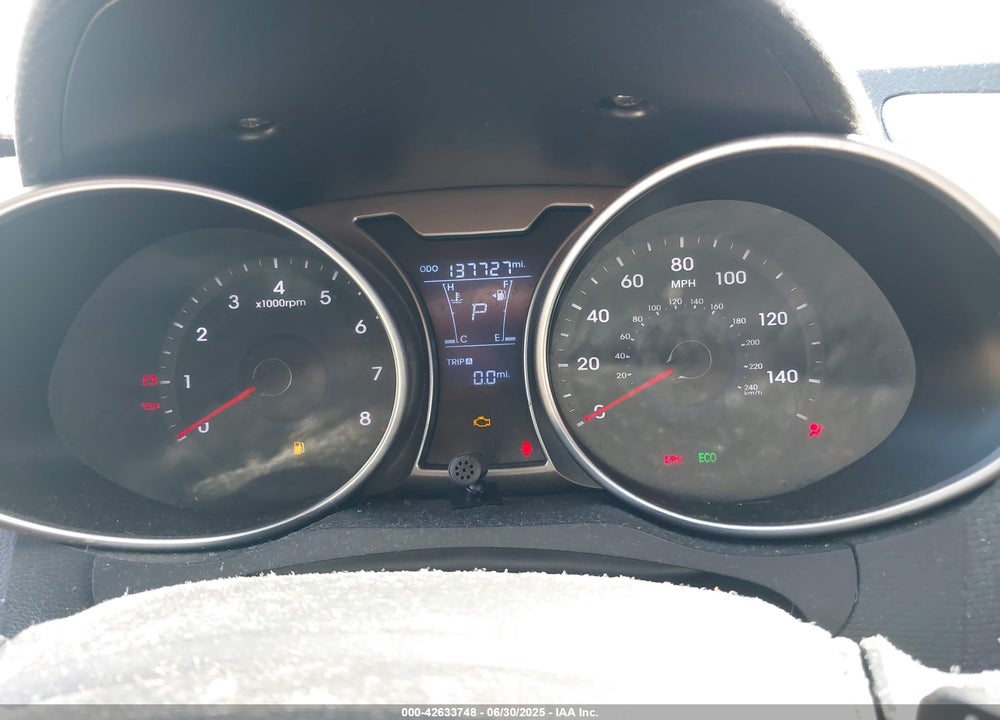 2012 HYUNDAI VELOSTER VIN: KMHTC6AD3CU032989