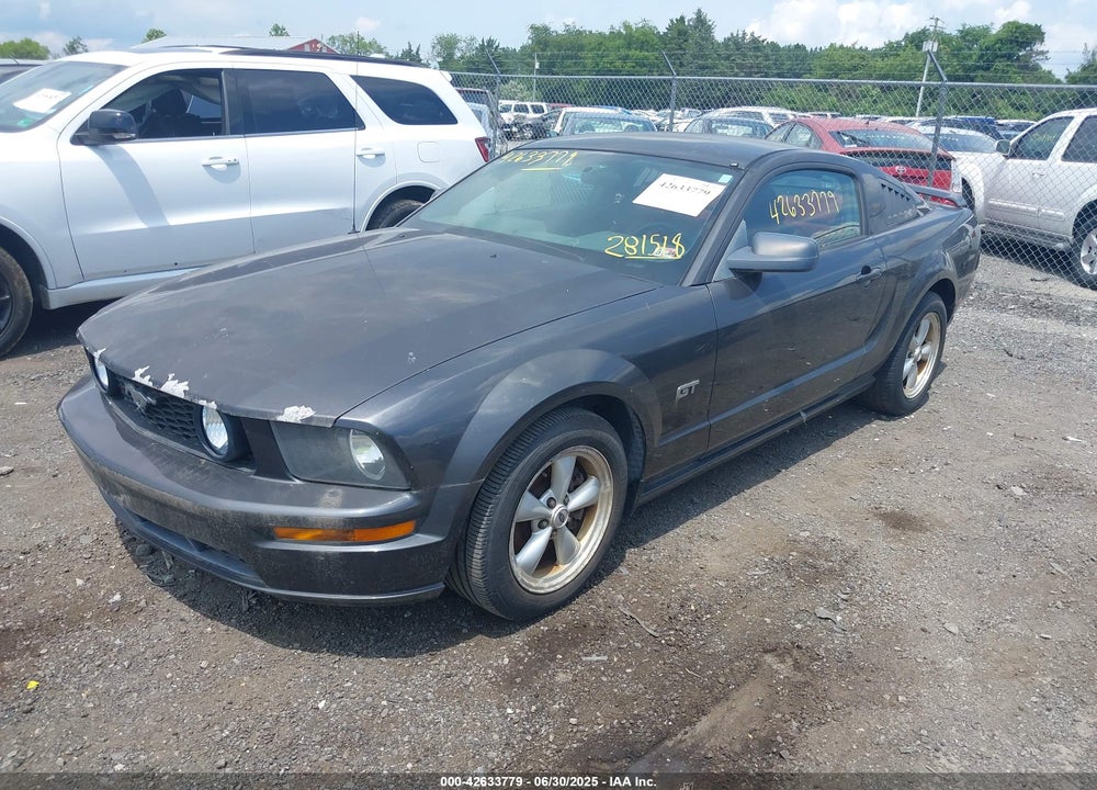 2007 FORD MUSTANG VIN: 1ZVHT82H875281518