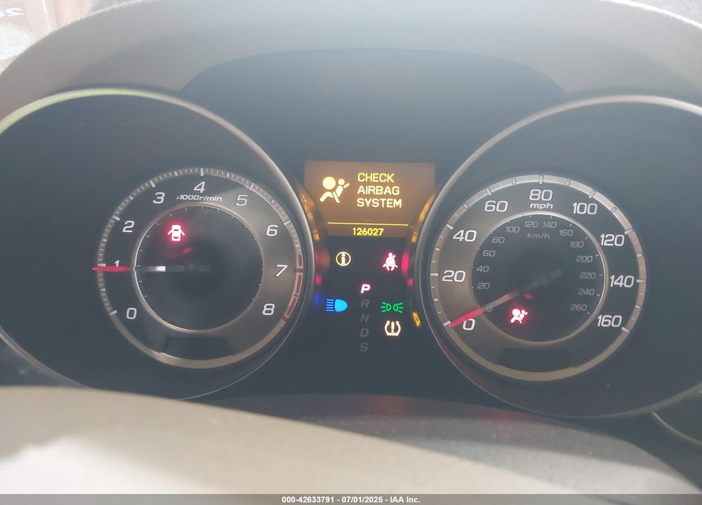 2013 ACURA MDX VIN: 2HNYD2H3XDH503810