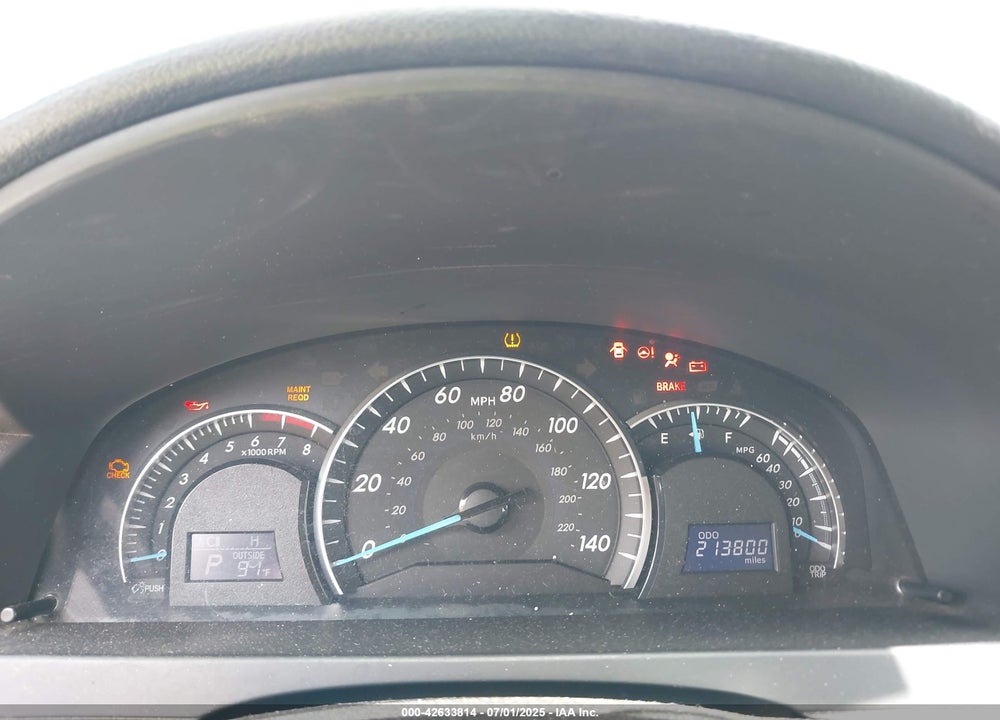 2012 TOYOTA CAMRY XLE VIN: 4T4BF1FK0CR253162