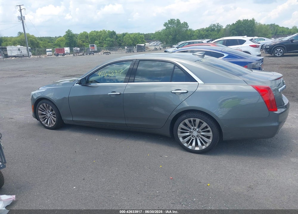 2016 CADILLAC CTS VIN: 1G6AX5SX5G0110188