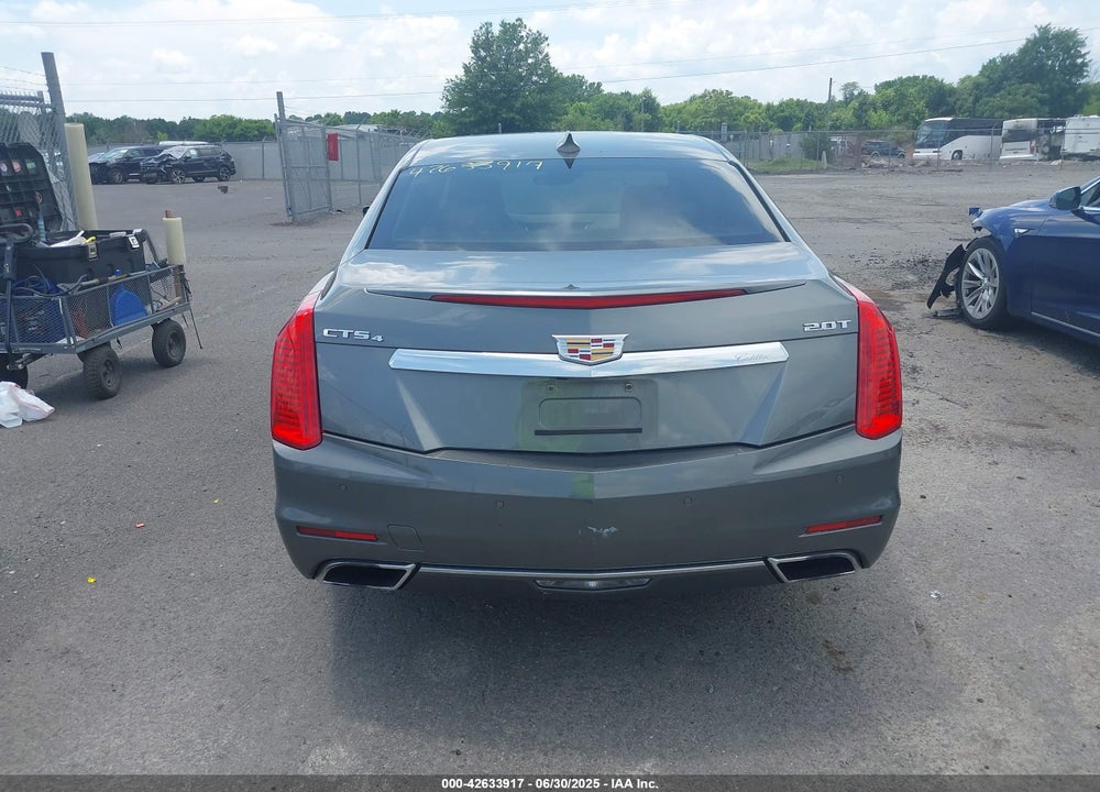 2016 CADILLAC CTS VIN: 1G6AX5SX5G0110188